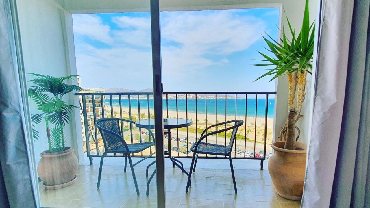 Cozy Beach-Front Studio With Amazing Sea View Empuriabrava Dış mekan fotoğraf